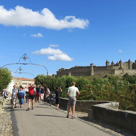 Ferienwohnung Tout Confort ! Climatisation, Calme, Piscine, Parking Gratuit, Terrasse, Wifi Carcassonne Exterior foto